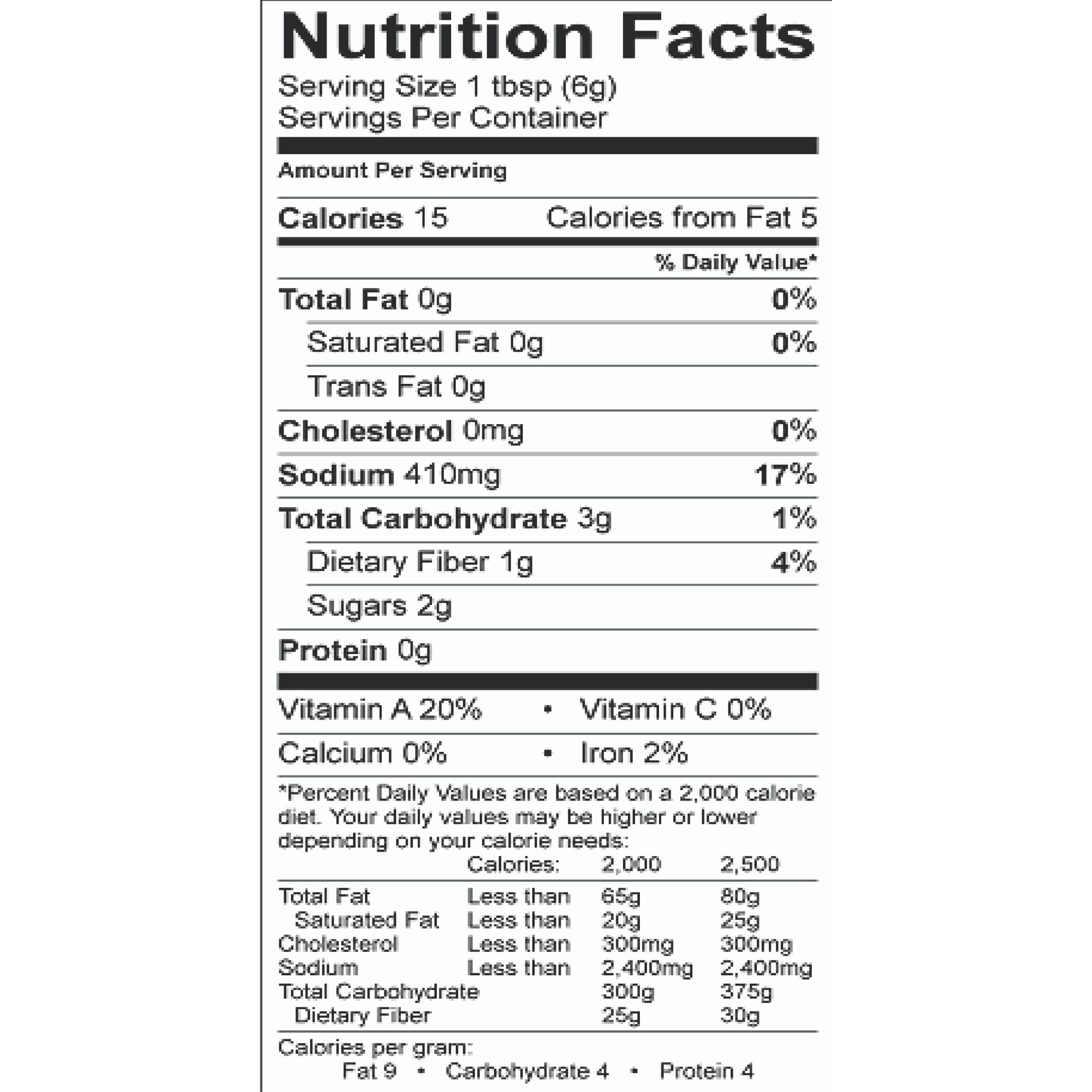 Food Service Arawak Farm® Dry Rub - Blend #2 (2/case)